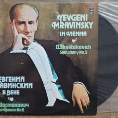Yevgeni Mravinsky in Vienna, D. Shostakovich, Symphony no. 5// disc vinil