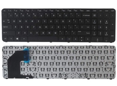 Tastatura laptop noua HP Pavilion 15-B1420X GLOSSY FRAME BLACK US Without Foil foto