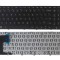 Tastatura laptop noua HP Pavilion 15-B1420X GLOSSY FRAME BLACK US Without Foil