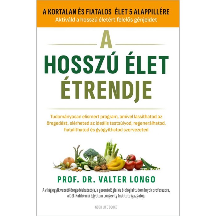 A hossz&uacute; &eacute;let &eacute;trendje - Prof. Dr. Valter Longo