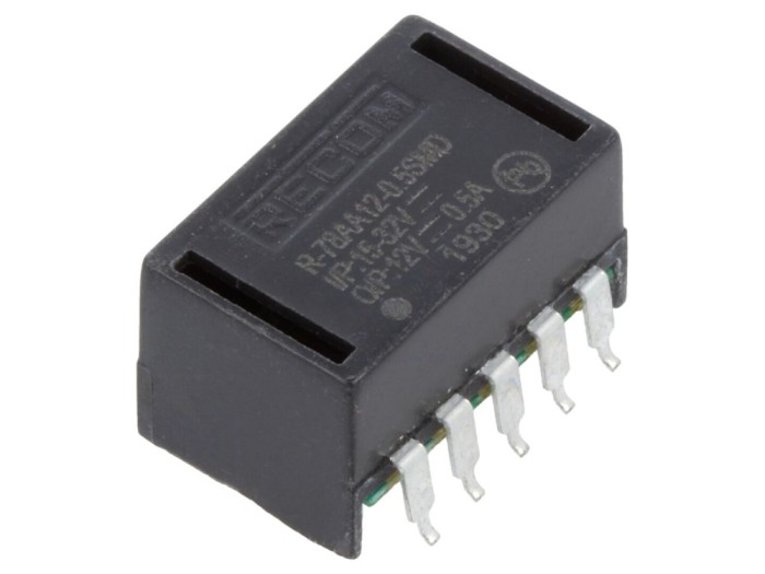 Convertor DC/DC 12V 0,5A SMD