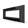Rama din sticla Livolo standard Italian 6/7 module - Serie noua SmartElectro IntelligentHouse