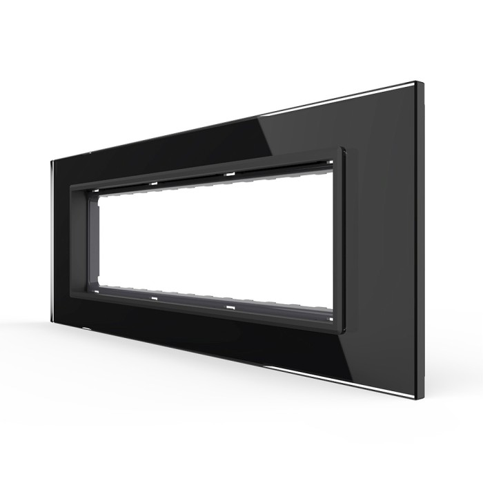 Rama din sticla Livolo standard Italian 6/7 module - Serie noua SmartElectro IntelligentHouse