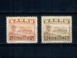 Nauru 1937/47 - Mi.No.15,22 neștampilate, cu șarniere