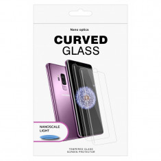 Folie Protectie Ecran Blueline pentru Samsung Galaxy Note 20 N980 / Samsung Galaxy Note 20 5G N981, Sticla securizata, Full Face, Full Glue, UV