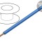 Cablu FlexiVolt 2,5mm2 PVC Albastru