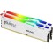 Memorie Kingston FURY Beast RGB White 64GB DDR5 6400MHz CL32 Dual Channel Kit