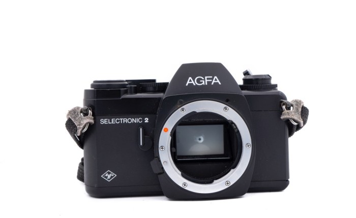 Aparat foto film Agfa Selectronic 2 montura Pentax K