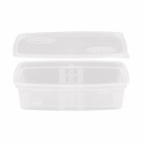 Cutie alimentara gradata, capac inclus, 500 ML, transparenta, 174x115x47mm