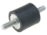 Atenuator Vibrații M8 30mm Guma 15mm 840N
