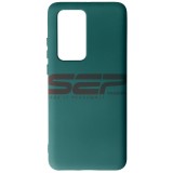 Husa Silicon Huawei P40 Pro, Midnight Green, High Copy - Protectie Premium
