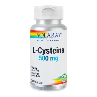 L-Cysteina Solaray Secom 30cps foto