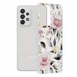 Cumpara ieftin Husa pentru Samsung Galaxy A33 5G, Techsuit Marble Series, Chloe White