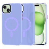 Husa pentru iPhone 15 Plus - Techsuit HaloFrost&nbsp;MagSafe Series - Light Purple