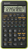 Calculator Stiintific, 10 Digits, 131 Functii, 144 X 75 X 10 Mm, Sharp El-501tbgr - Negru/verde