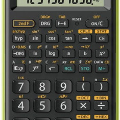 Calculator Stiintific, 10 Digits, 131 Functii, 144 X 75 X 10 Mm, Sharp El-501tbgr - Negru/verde