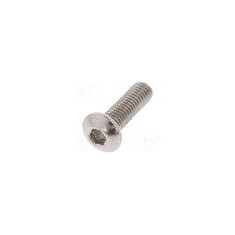 Surub M3, otel inoxidabil A2, 10mm, cap buton, BOSSARD, 1348728