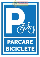 Indicatoare parcare pentru biciclete foto