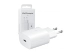 Incarcator retea Super Fast Charging pentru Samsung A54/A52/A52S/A53/A23/A33/A70/A80/S20/S20 FE/Note 20, USB C, 25W, Alb, Blister, Oem