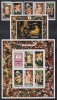 Cook Insule 1972 - Crăciun - PicturI, Serie + Colita (&bdquo;Noaptea sf&acirc;ntă&rdquo; de Correggio) + Bloc, SET COMPLET, MNH, Nestampilat