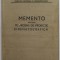 MEMENTO PENTRU TEHNICIENII DE PROIECTIE CINAMTOGRAFICA de E. RADO si G. HOCHMEISTER , 1967