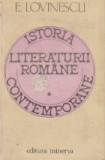 Istoria literaturii romane contemporane, Volumul I