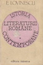 Istoria literaturii romane contemporane, Volumul I foto