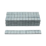 Contragreutati autoadezive gri deschis echilibrare roti Fe 60g (5gx12 buc) 100 benzi/cutie