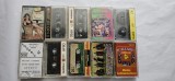 CASETA AUDIO LOT 10 BUCATI MUZICA DANCE , DISCO , LATINO , ETC .