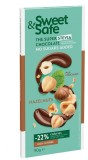 Ciocolata cu lapte cu alune de padure si cu indulcitor stevie 90gr &quot;sweet &amp;, Sly Nutritia