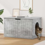 vidaXL Casa pentru pisici Beton 85 x 55 x 50,5 cm Lemn compozit 8000719