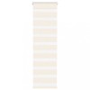 Jaluzea Zebra vidaXL 50x150cm Bej, Poliester, Montaj cu/fără Găurire, Siguranță Copii
