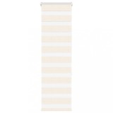 Jaluzea Zebra vidaXL 50x150cm Bej, Poliester, Montaj cu/fără Găurire, Siguranță Copii