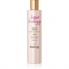 Pantene Hair Biology Full & Vibrant Sampon pentru curatare si hranire a parului pentru par slab 250 ml