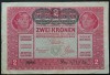 Bancnota istorica 2 COROANE- AUSTRO-UNGARIA, anul 1917 *cod 559 F = 1668- 571528