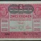 Bancnota istorica 2 COROANE- AUSTRO-UNGARIA, anul 1917 *cod 559 F = 1668- 571528
