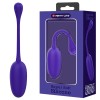 Knucker - Ou vibrator, mov, 18.6 cm
