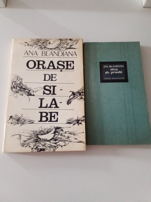 ANA BLANDIANA - ORAȘE DE SILABE ȘI STEA DE PRADĂ