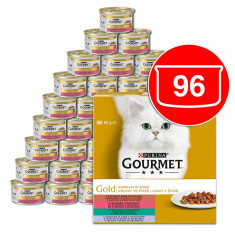 Conservă GOURMET GOLD - mix bucăți în sos 96 x 85g