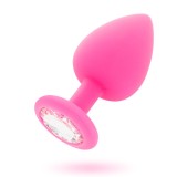 Intense Anal Toys-Shelki S Plug Anal Fuchsia-Silicon