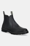 Barbour ghete chelsea de piele Patton culoarea negru, MFO0771BK12