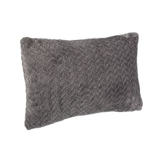 Perna decorativa, 55x37 cm, Gri, Poliester, ATU-0807380 foto