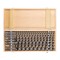Burghie pentru lemn, tip Lewis, set 8 buc, 8-22x460 mm, Drel