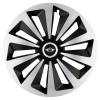 Set 4 capace roti Fox Gri-Negru R17 pentru gama auto Mini, Autohelix MSA
