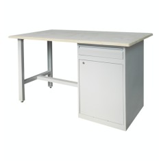 BANC DE LUCRU CU DULAP SI SERTAR L1200, 1200x600x840 mm (LxlxH), ECO+