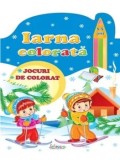 Iarna colorata. Jocuri de colorat/***