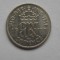 SIX PENCE 1939 GBR-argint