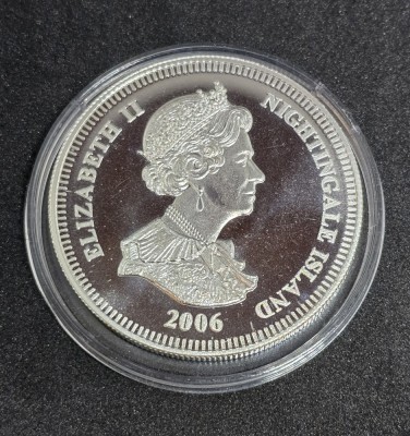 1 Crown Queen Elisabeth II foto
