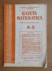 Revista Gazeta Matematica. Anul XCV, nr. 4-5 / 1990