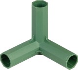 Conector colt Strend Pro Garden pentru tije/araci 16 mm &ndash; cupla rohov&aacute;